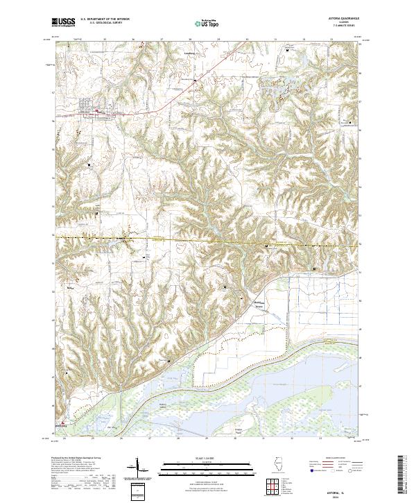 Astoria, IL — USGS 7.5-minute topo (2024)
