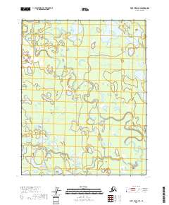 Fort Yukon B-4 SE, AK — USGS 7.5-minute topo (2018)