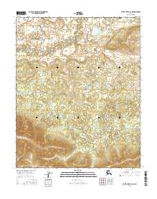 Kateel River D-4 SE, AK — USGS 7.5-minute topo (2016)