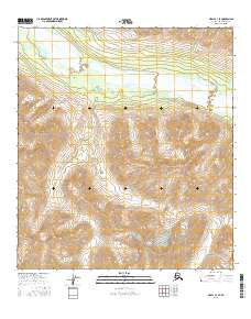 Healy C-3 SE, AK — USGS 7.5-minute topo (2016)