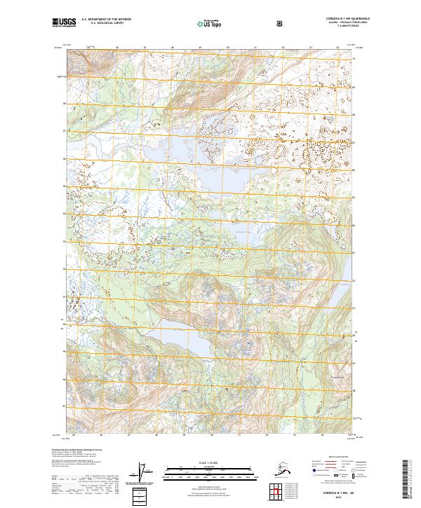 Cordova B-1 NW, AK — USGS 7.5-minute topo (2024)