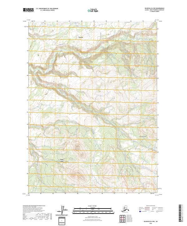 Seldovia D-4 NW, AK — USGS 7.5-minute topo (2024)
