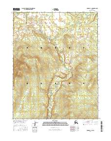 Hughes C-3 NE, AK — USGS 7.5-minute topo (2016)