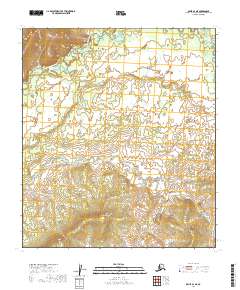 Ophir D-1 NE, AK — USGS 7.5-minute topo (2019)