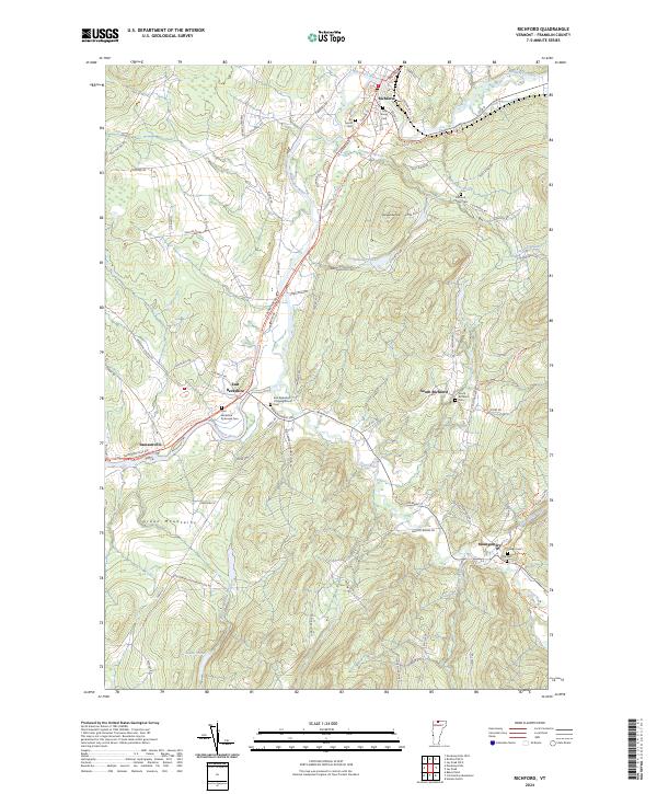 Richford, VT — USGS 7.5-minute topo (2024)