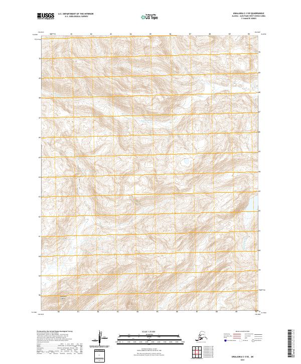 Unalaska C-3 SE, AK — USGS 7.5-minute topo (2021)