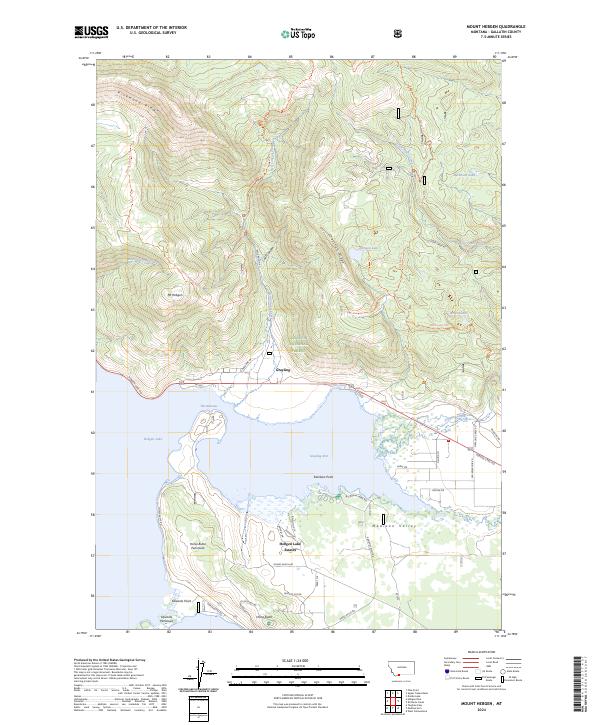 Mount Hebgen, MT — USGS 7.5-minute topo (2024)
