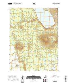 Coleen B-6 SW, AK — USGS 7.5-minute topo (2018)