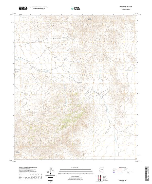 Comobabi, AZ — USGS 7.5-minute topo (2021)