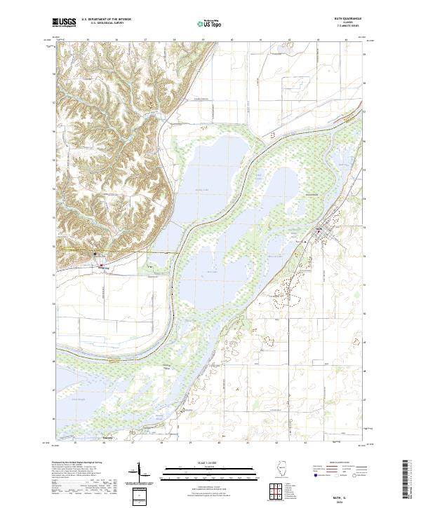 Bath, IL — USGS 7.5-minute topo (2024)