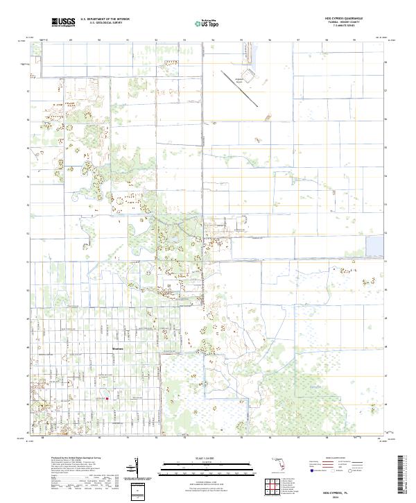 Hog Cypress, FL — USGS 7.5-minute topo (2024)