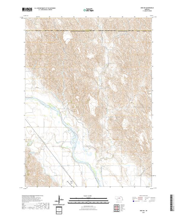 Ord NW, NE — USGS 7.5-minute topo (2021)