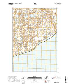 Naknek D-5 SE, AK — USGS 7.5-minute topo (2019)