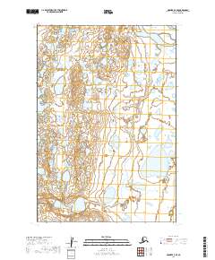 Naknek A-4 SE, AK — USGS 7.5-minute topo (2019)