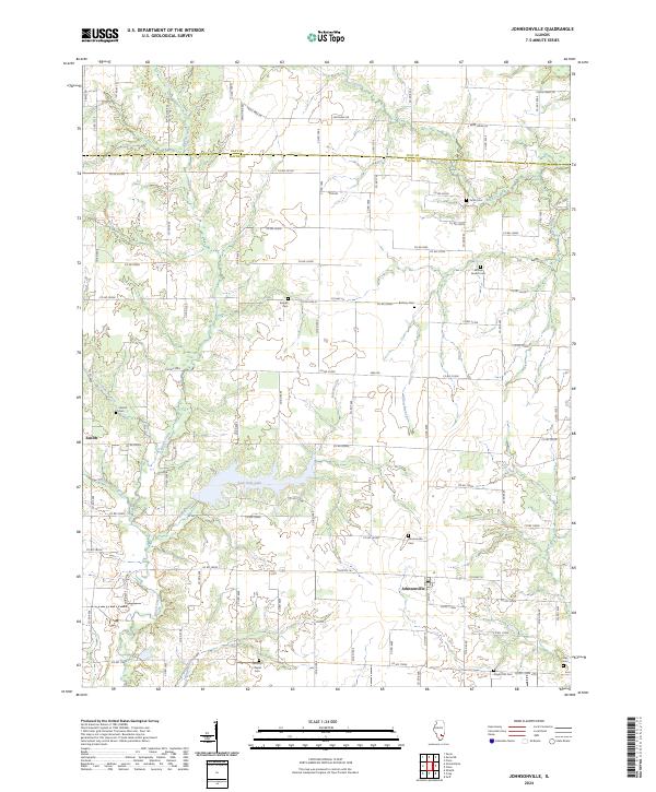 Johnsonville, IL — USGS 7.5-minute topo (2024)