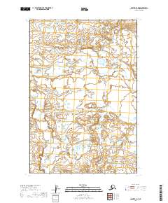 Naknek B-2 NE, AK — USGS 7.5-minute topo (2019)