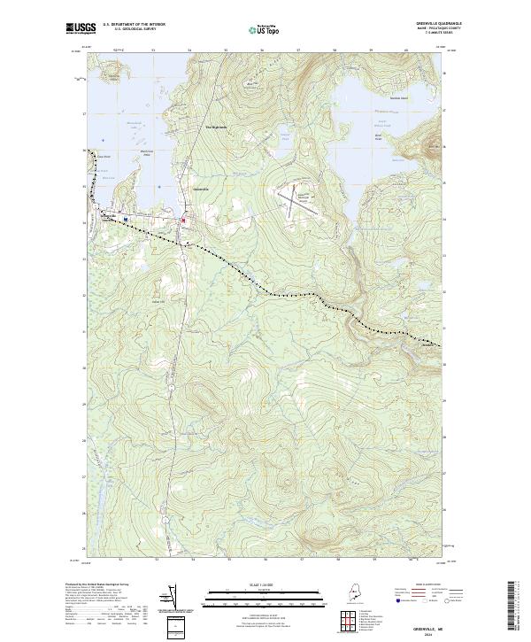 Greenville, ME — USGS 7.5-minute topo (2024)