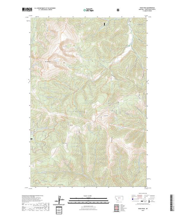 Yogo Peak, MT — USGS 7.5-minute topo (2024)