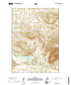 Lime Hills B-7 NW, AK — USGS 7.5-minute topo (2019)