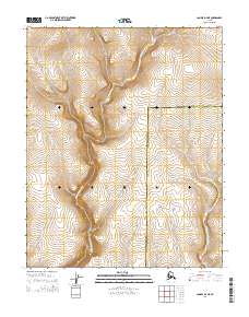 Candle D-2 NE, AK — USGS 7.5-minute topo (2014)