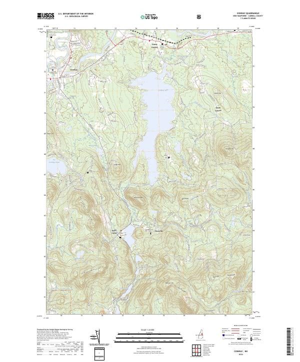 Conway, NH — USGS 7.5-minute topo (2024)