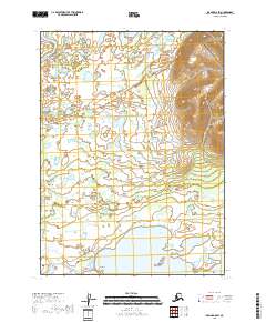 Iliamna D-5 SW, AK — USGS 7.5-minute topo (2018)