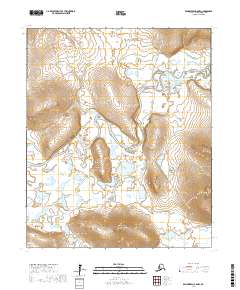 Bendeleben A-6 NW, AK — USGS 7.5-minute topo (2017)