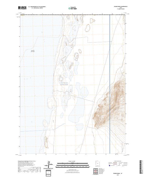Finger Ridge, UT — USGS 7.5-minute topo (2023)