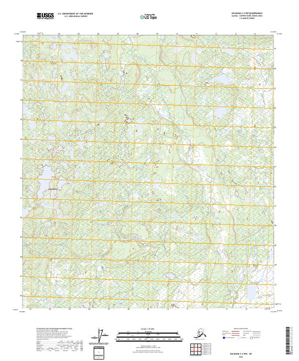 Gulkana C-2 NW, AK — USGS 7.5-minute topo (2023)