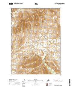 Taylor Mountains A-3 NE, AK — USGS 7.5-minute topo (2019)