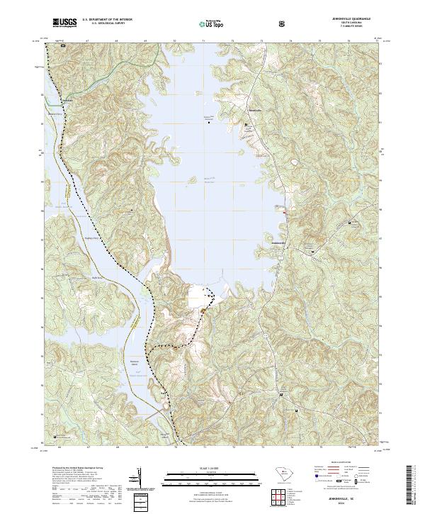 Jenkinsville, SC — USGS 7.5-minute topo (2024)