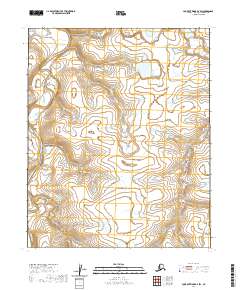 Lookout Ridge D-2 SW, AK — USGS 7.5-minute topo (2020)