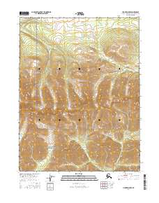 Hughes D-5 NW, AK — USGS 7.5-minute topo (2016)