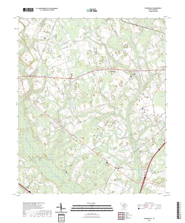 Felderville, SC — USGS 7.5-minute topo (2024)