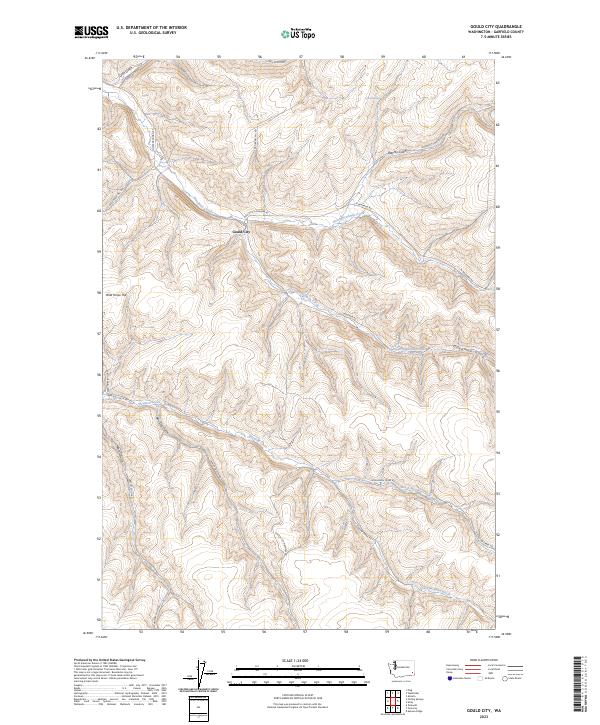 Gould City, WA — USGS 7.5-minute topo (2023)