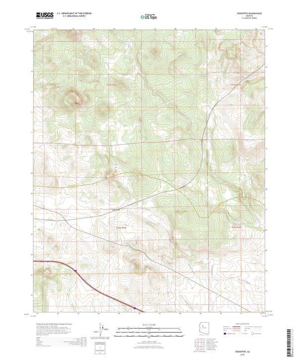 Crookton, AZ — USGS 7.5-minute topo (2026)