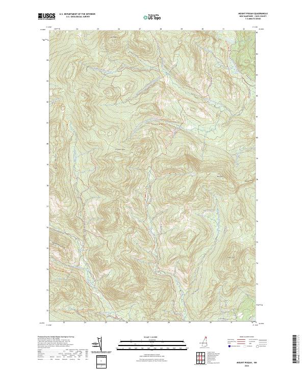 Mount Pisgah, NH — USGS 7.5-minute topo (2024)