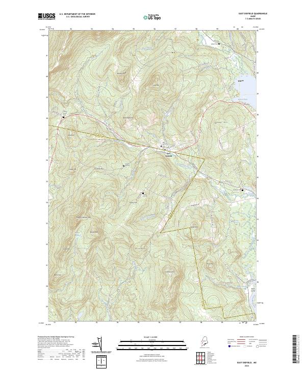 East Dixfield, ME — USGS 7.5-minute topo (2024)