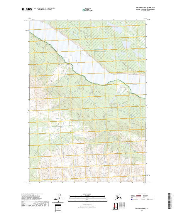 McCarthy B-8 SE, AK — USGS 7.5-minute topo (2023)