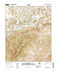 Kateel River B-1 NE, AK — USGS 7.5-minute topo (2016)