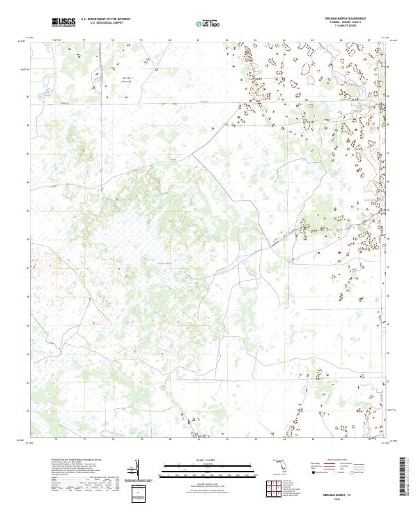 Graham Marsh, FL — USGS 7.5-minute topo (2024)
