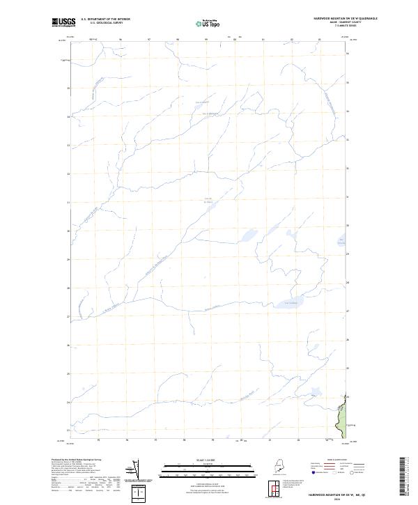 Hardwood Mountain SW OE W, ME-QC — USGS 7.5-minute topo (2024)
