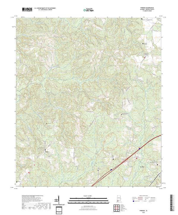 Perdido, AL — USGS 7.5-minute topo (2024)