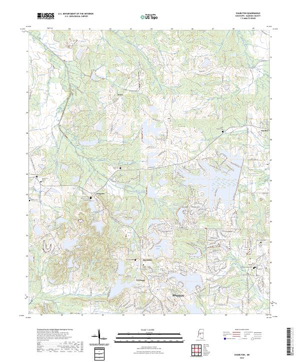 Charlton, MS — USGS 7.5-minute topo (2024)
