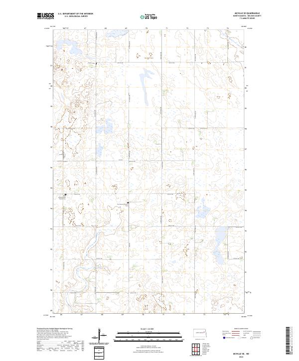 McVille SE, ND — USGS 7.5-minute topo (2024)