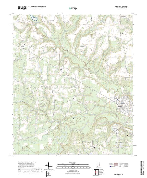 Geneva West, AL — USGS 7.5-minute topo (2024)