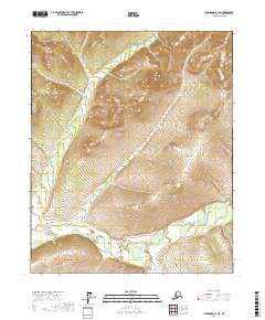 Livengood B-1 NE, AK — USGS 7.5-minute topo (2017)