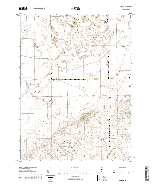 Natrona, IL — USGS 7.5-minute topo (2024)