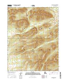 Hughes C-5 SE, AK — USGS 7.5-minute topo (2016)