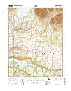 Hughes D-6 SE, AK — USGS 7.5-minute topo (2016)